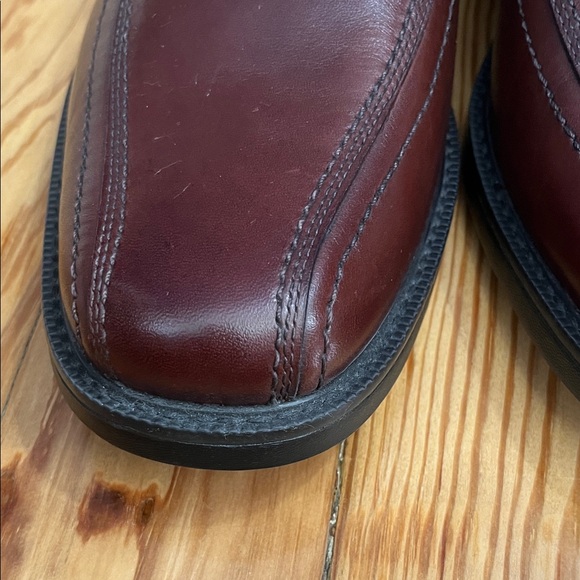 Johnston & Murphy Men's Rich Brown Leather Loafers Size 8.5 M - Picture 8 of 10